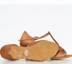Dame Dansebutikken Flot latin/salsa sko Mia t-bar International 5 cm
