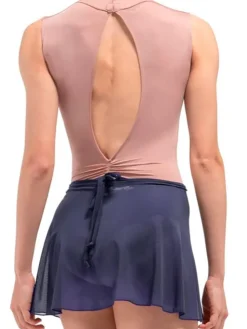 Dame Dansebutikken Flot mørkeblå ballet slå om skørt fra Balletrosa