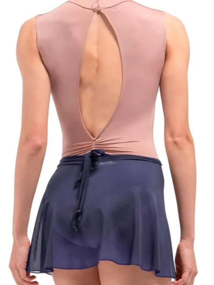 Dame Dansebutikken Flot mørkeblå ballet slå om skørt fra Balletrosa