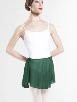Dame Dansebutikken Flot mørkegrønt pull-on skørt fra WearMoi