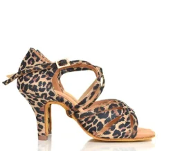 Dame Dansebutikken Flot salsa/latinsko leopard Mia International