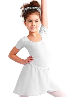 Børn Dansebutikken Hvid chiffon skirt piger Capezio