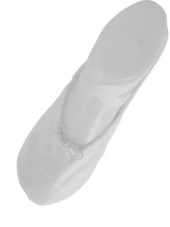 Dansebutikken Kanvas hvid softballetsko/springsko Wear Moi