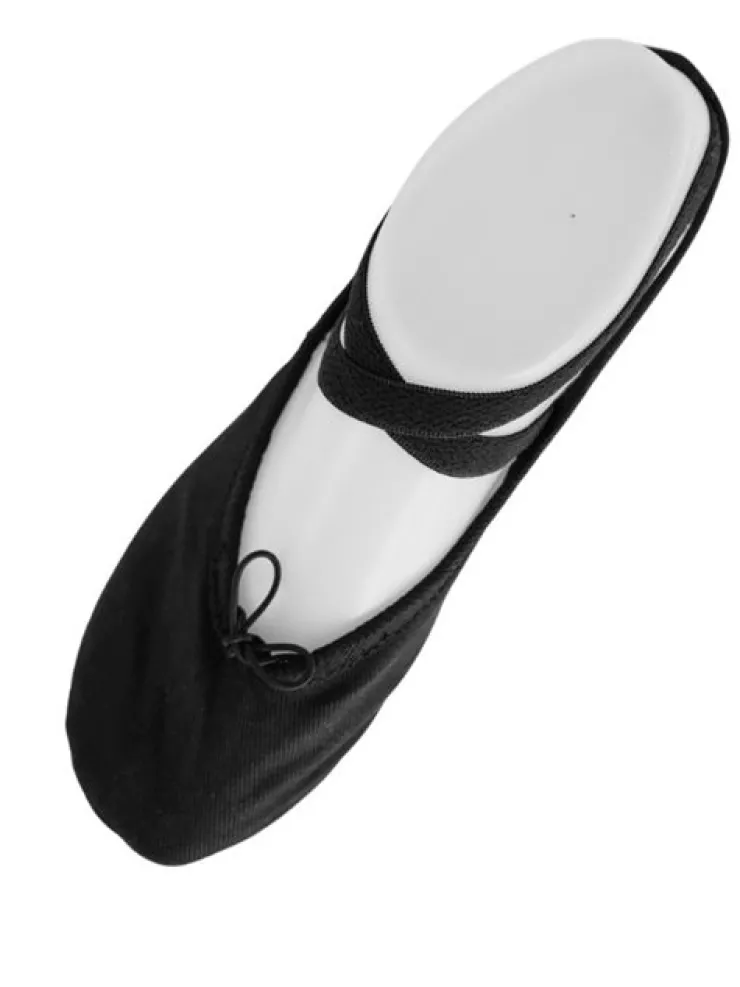 Dansebutikken Kanvas sort softballetsko/springsko Wear Moi
