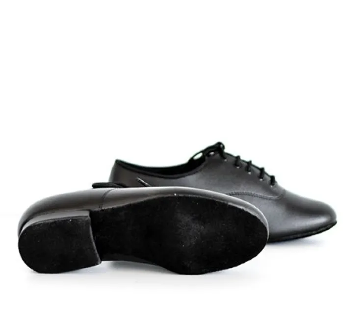 Dame Dansebutikken Lav trænings dansesko sort skind