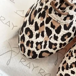 Dame Dansebutikken Leopard dansesko træning Ray Rose