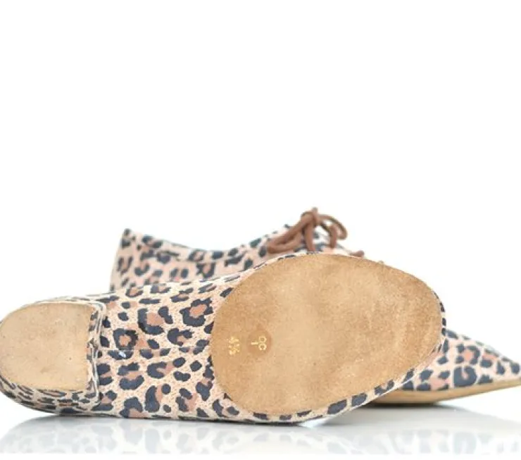 Dame Dansebutikken Leopard dansesko træning Ray Rose