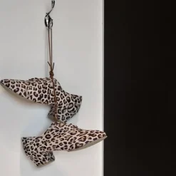 Dame Dansebutikken Leopard dansesko træning Ray Rose