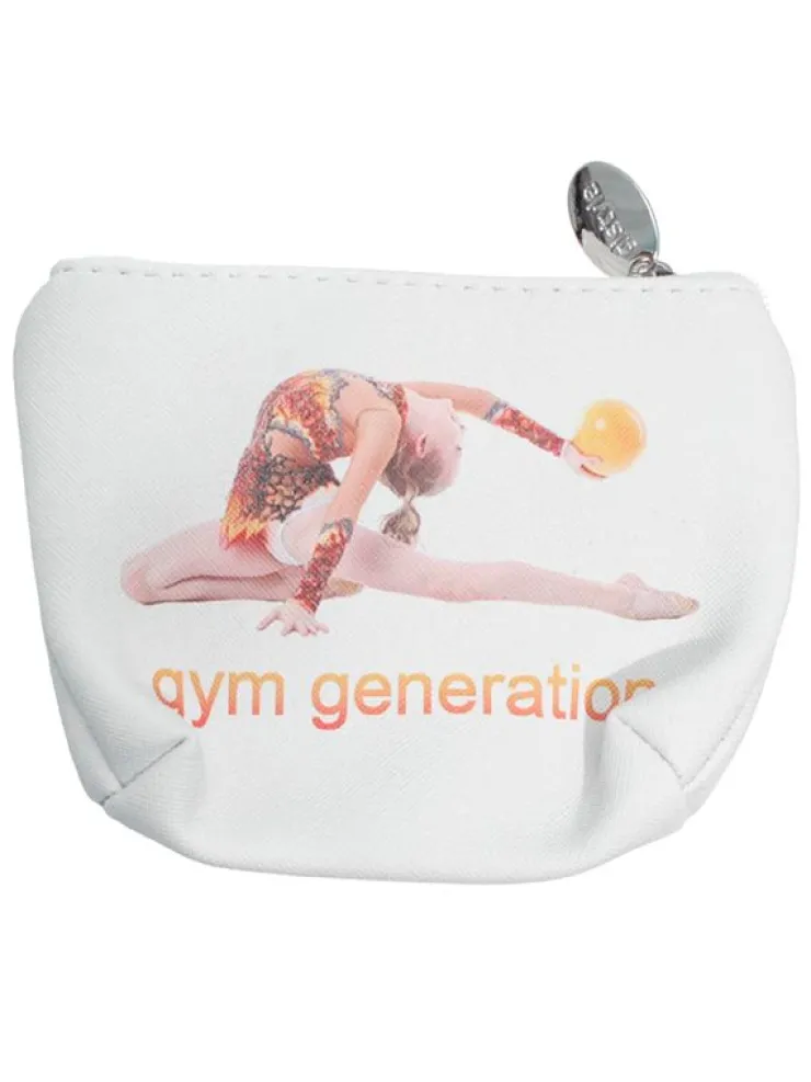 Dansebutikken Lille pung med gymnastik print - bold