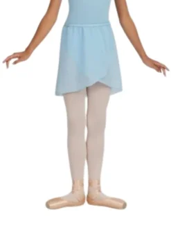 Børn Dansebutikken Lyseblå chiffon skirt børn Capezio