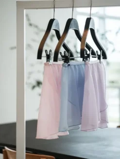 Børn Dansebutikken Lyseblå chiffon skirt børn Capezio