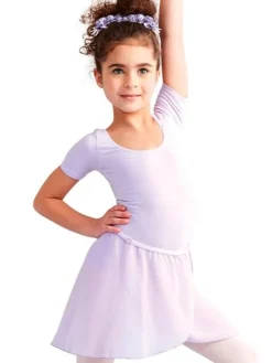Børn Dansebutikken Lyselilla chiffon skirt piger Capezio