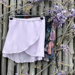Børn Dansebutikken Lyselilla chiffon skirt piger Capezio