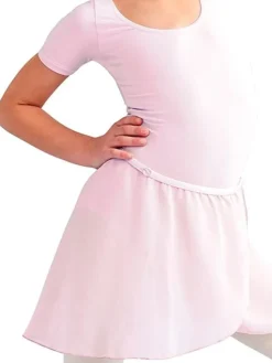 Børn Dansebutikken Lyserød chiffon skirt børn Capezio