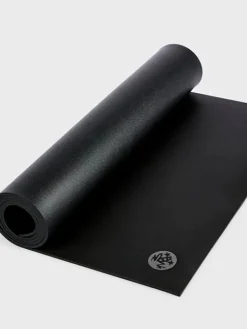 Dansebutikken Manduka sort lækker måtte til hot yoga 5 mm