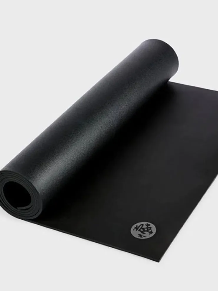 Dansebutikken Manduka sort lækker måtte til hot yoga 5 mm