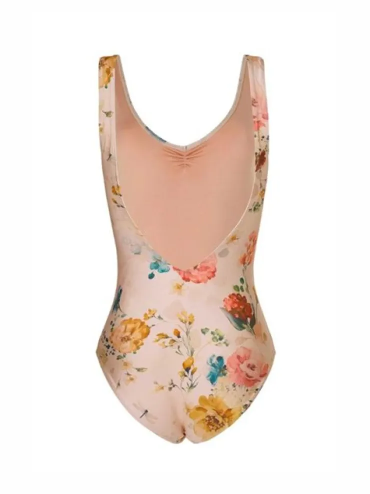 Dame Dansebutikken Mara Dancewear - dragt med blomster print