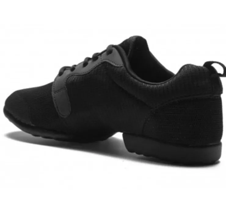 Dame Dansebutikken MOJO sort Rumpf sneaker til alt slags dans
