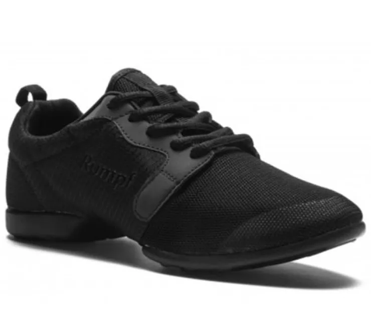 Dame Dansebutikken MOJO sort Rumpf sneaker til alt slags dans