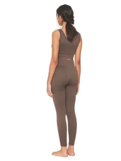 Dansebutikken Moonchild crop top i brun