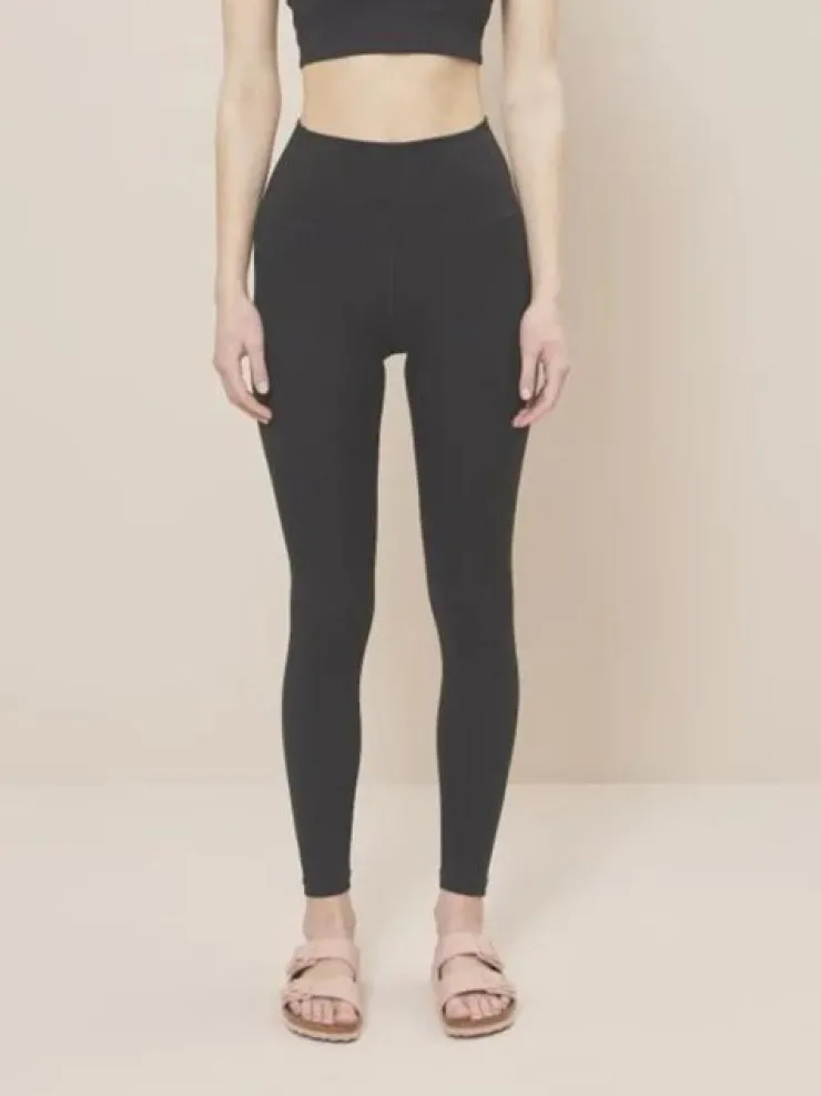 Dansebutikken Moonchild sort bløde leggings lunar luxe