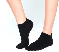 Dansebutikken Moonchild sorte toe socks til yoga