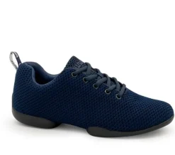 Dame Dansebutikken Mørkeblå sneaker åndbar strik til damer - Suny