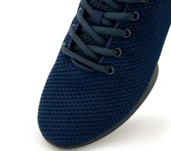 Dame Dansebutikken Mørkeblå sneaker åndbar strik til damer - Suny