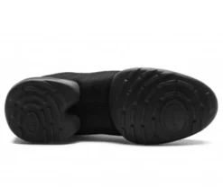 Dame Dansebutikken PEBBLE Rumpf dansesneaker sort mesh