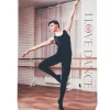 Dansebutikken Pose til balletsko til drenge/herrer med print og net
