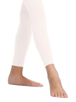 Dame Dansebutikken Pridance hvide tights uden fødder - 3 PAR DKK 250
