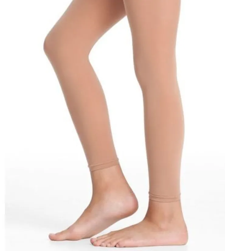 Dame Dansebutikken Pridance lys brun tights uden fødder - 3 PAR DKK 250