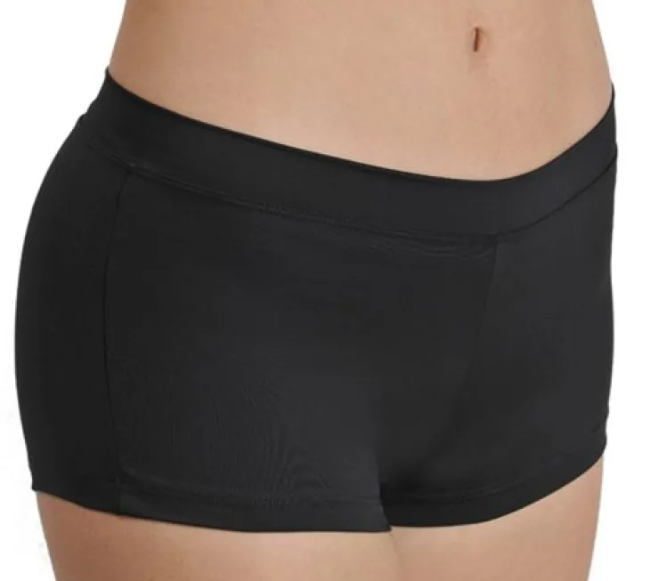 Dame Dansebutikken Pridance sorte hotpants