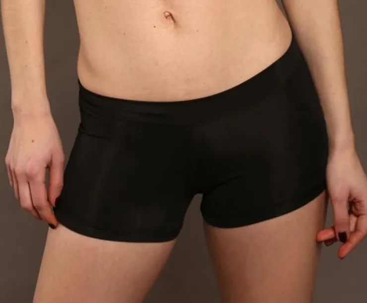 Dame Dansebutikken Pridance sorte hotpants