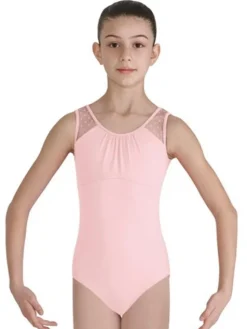 Børn Dansebutikken Rosa balletdragt til piger m. hjerte ryg Bloch