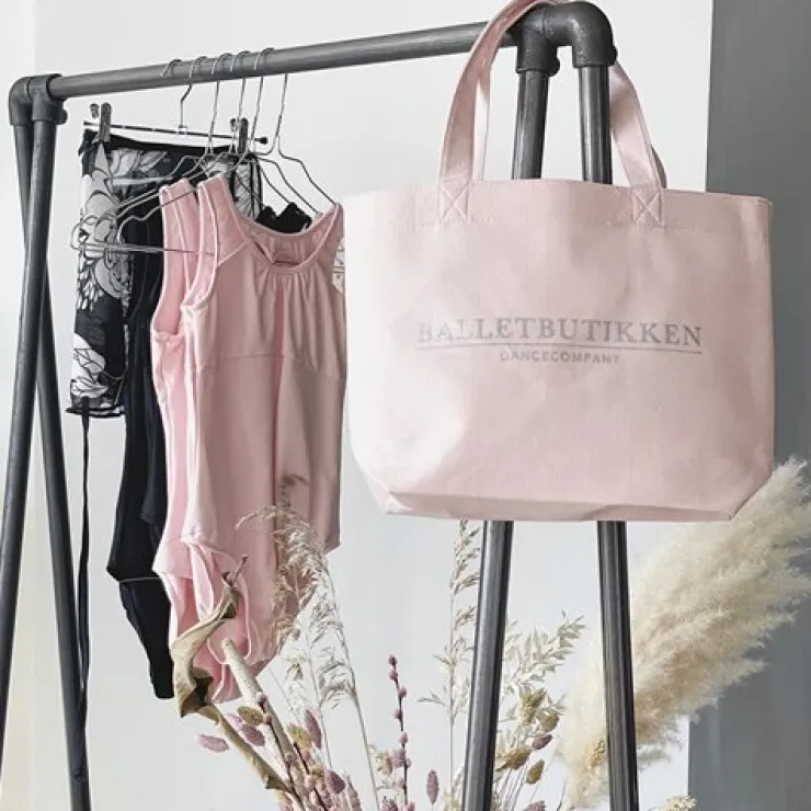 Børn Dansebutikken Rosa balletdragt til piger m. hjerte ryg Bloch