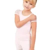 Børn Dansebutikken Rosa bløde strik shorts til piger Capezio