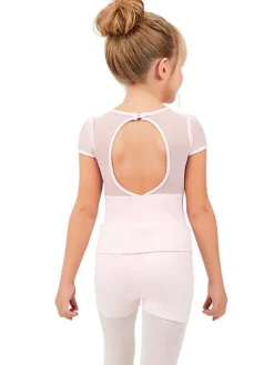 Børn Dansebutikken Rosa bløde strik shorts til piger Capezio