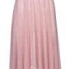 Dame Dansebutikken Rosa langt pull on mesh skørt fra Mara Dancewear