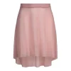 Dame Dansebutikken Rosa pull on mesh skørt fra Mara Dancewear