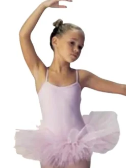 Børn Dansebutikken Rosa tutudragt Seré med 4 lag tyl