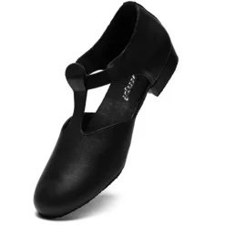 Dame Dansebutikken Rumpf dansesko/træningssko m.T-rem - 1312