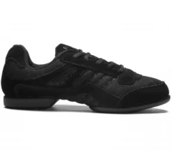 Dame Dansebutikken SAMBA sneaker Rumpf til dans med spalt såler