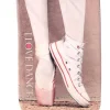 Dansebutikken Sko pose til balletsko med tåsko og sneakers print
