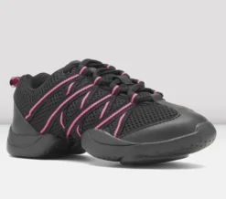 Dame Dansebutikken Sneakers Bloch til linedance/swing/zumba - criss cross