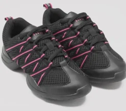 Dame Dansebutikken Sneakers Bloch til linedance/swing/zumba - criss cross