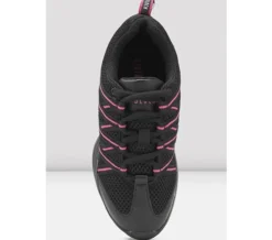 Dame Dansebutikken Sneakers Bloch til linedance/swing/zumba - criss cross
