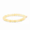 Dansebutikken SOÏ armbånd 6mm - gul jade