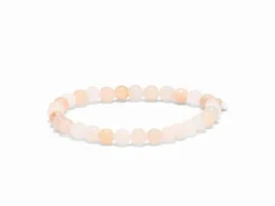 Dansebutikken SOÏ armbånd 6mm - rosa jade