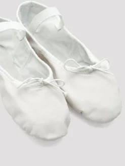 Dansebutikken Soft fuld sål balletsko/springsko Bloch skind